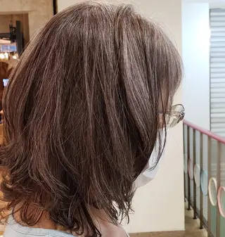セミロング 遠藤 量平のヘアスタイル