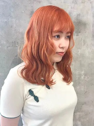 ショート カラー LUCK 本厚木店のヘアスタイル