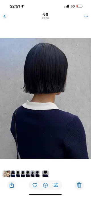 ショート カラー 【nui 茨木】 清水優のヘアスタイル