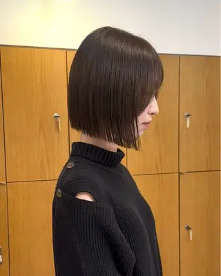 ショート カラー 似合わせボブ/ハイ トーン/hisatoのヘアスタイル