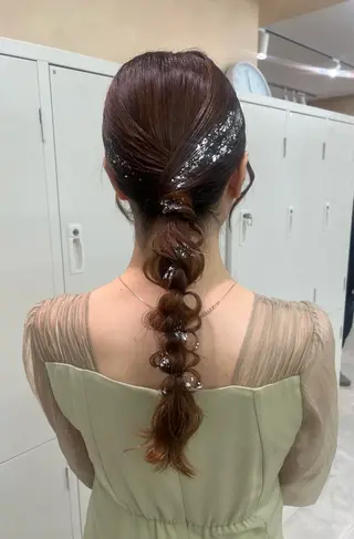 ヘアアレンジ 🇰🇷jisoo -ジス-🇰🇷のヘアスタイル