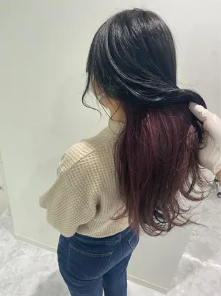 ロング ベージュカラー💖 やすひろのヘアスタイル