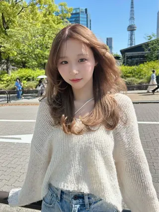 ロング 名古屋/久屋大通 /不破新のヘアスタイル