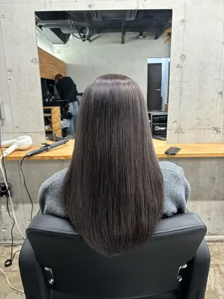 セミロング カラー mono / Manatoのヘアスタイル