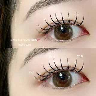 マツエク・マツパ eyelash Ai🤍のマツエク・マツパデザイン