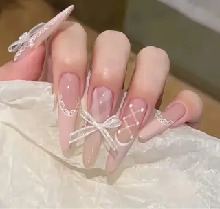 ネイル 長さだし専門店 M2　rikaのネイルデザイン