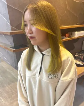 カラー 池本 勇大のヘアスタイル