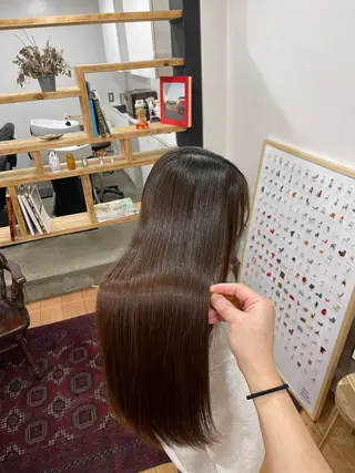 ロング 髪質改善/髪質改善 ストレート特化　稲吉のヘアスタイル