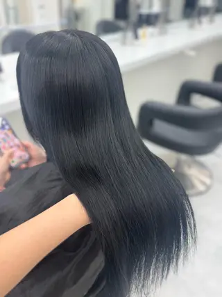 ロング カラー noa🎀美髪縮毛/ 透明感カラーのヘアスタイル