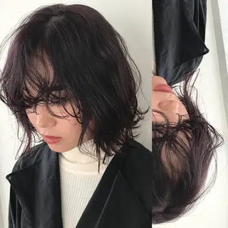 ショート カラー レイヤー/顔周り /AKARIのヘアスタイル