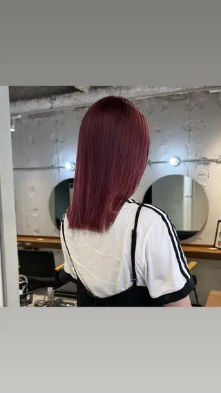 カラー 優梨 EIGHT💞のヘアスタイル