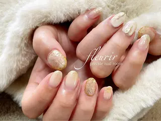 ネイル フルリール 【プライベートサロンのネイルデザイン