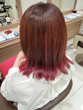 ミディアム カラー特化🔥中村 和貴<Ash津田沼>のヘアスタイル