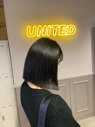 ミディアム カラー ヘアアレンジ Over hair_ misakiのヘアスタイル