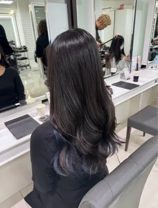 ロング カラー 似合わせカット 💎❄️あやののヘアスタイル