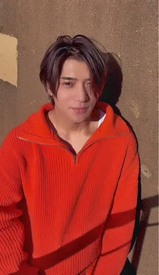 ミディアム カラー パーマ ヘアアレンジ メンズ 二ヶ月綺麗なデザイン カット/星野六三四のヘアスタイル