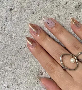 セミロング カラー パーマ ヘアアレンジ メンズ キッズ ネイル マツエク・マツパ アイブロウ Salon Ｋのネイルデザイン