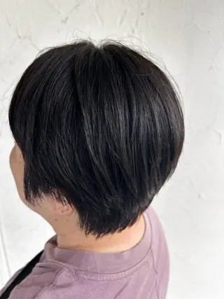 ショート モデル募集🌷/ 艶カラー/大谷李緒奈のヘアスタイル