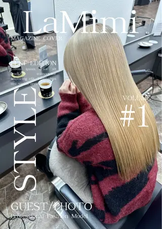 ロング カラー La Mimiのヘアスタイル