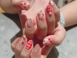 ネイル BLUE【ブルー】所属・NARUMI HYODOのネイルデザイン