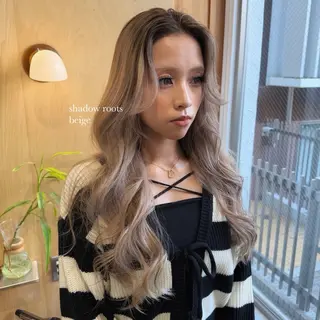 ロング カラー 🌈艶ハイトーン🌈 心を込めます🤝涼介のヘアスタイル