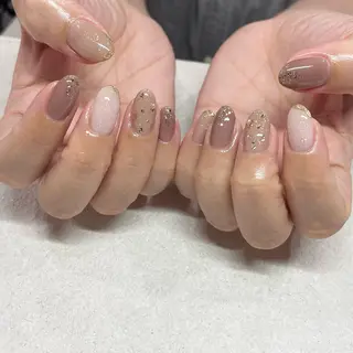 ネイル パラジェルネイル 大人可愛/シンプルのネイルデザイン
