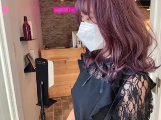 セミロング カラー ヘアカラー&縮毛矯正 STAR☆RIVERのヘアスタイル