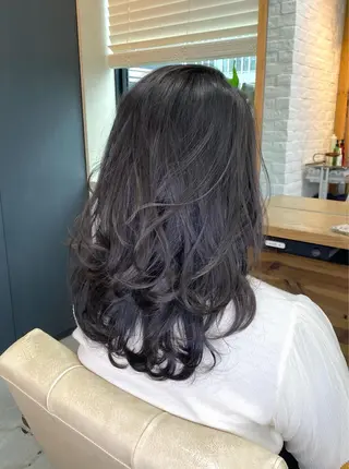 ロング カラー 統括マネージャー/ 髪のドクター/前原悟のヘアスタイル