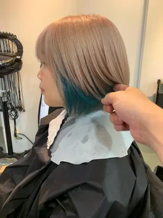 ショート カラー 船津武俊 フナツタケトシのヘアスタイル