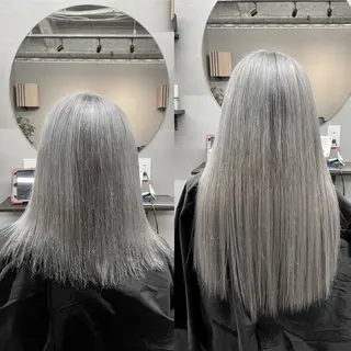 ミディアム カラー メンズ キッズ ✨最強美容師✨ 💙にっしー西村💙のヘアスタイル