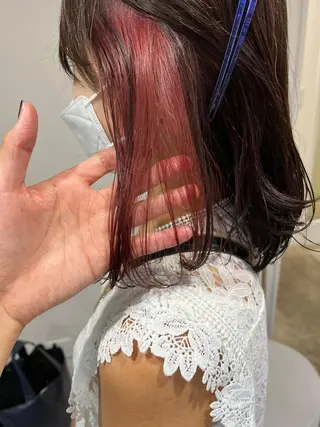 ミディアム カラー 美髪コンシェルジュ✨ kyousukeのヘアスタイル