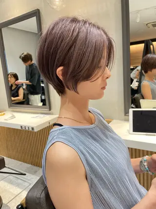 ショート Aster 店長 れおん✂️のヘアスタイル