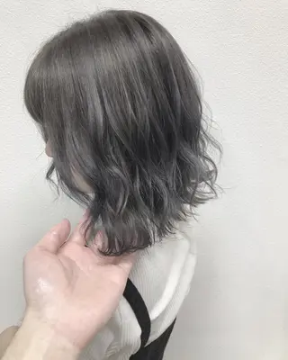 ショート カラー ヘアアレンジ GiseL天神カラー 髪質改善/ブリーチのヘアスタイル