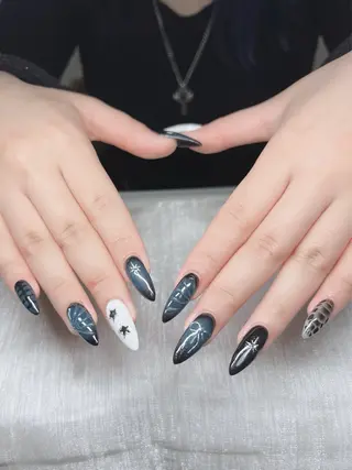 ネイル Lee Nails チップ長さだし専門店のネイルデザイン
