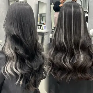 ロング カラー 池田 華怜のヘアスタイル