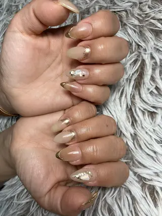 セミロング ネイル ✴︎ Delightのネイルデザイン