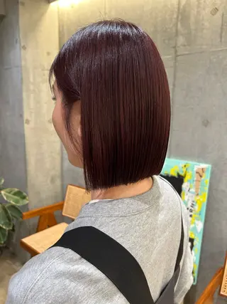 カラー YUME/綱島 /レイヤーカットのヘアスタイル