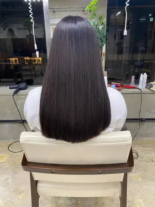 ロング カラー シミズ アスカのヘアスタイル
