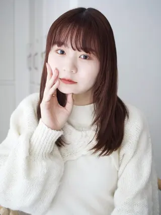 ロング カラー 越後 遥/ 透明感カラー🪞🤍のヘアスタイル