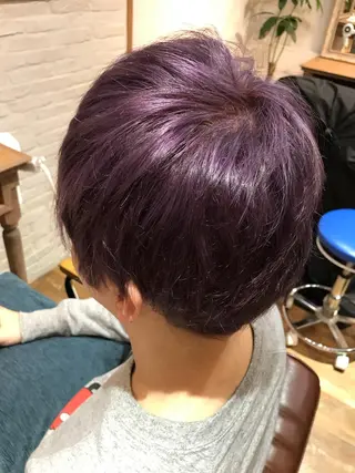 ショート カラー yui .のヘアスタイル