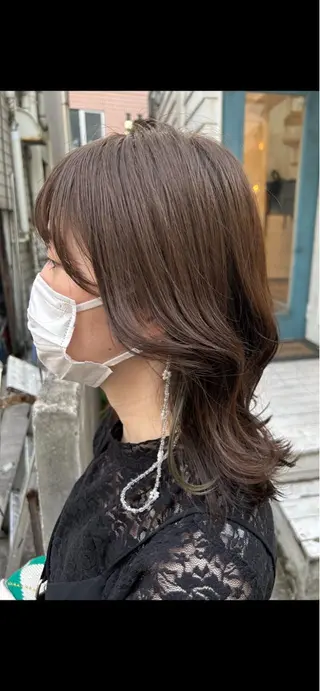 セミロング カラー 🌈美髪✂︎艶色🎨 頭皮改善🍀TAKUのヘアスタイル