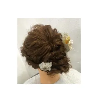 ヘアアレンジ 菊池 栄里奈のヘアスタイル