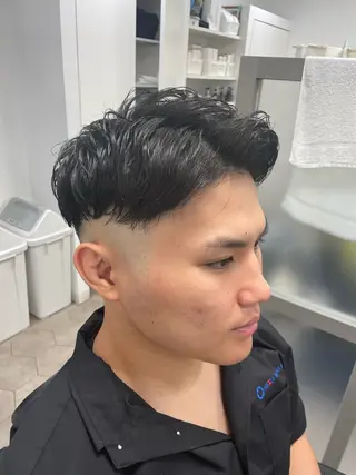 ショート カラー パーマ ヘアアレンジ メンズ Nexus 白石タクミのヘアスタイル