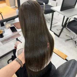 ロング Rinka/梅田/ 透け感カラー🤎のヘアスタイル