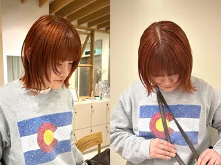 カラー 矢場町/酸性ストレー ト/髪質改善/リオのヘアスタイル