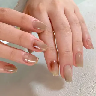 ネイル 新宿ニュアンスネイル makotoのネイルデザイン