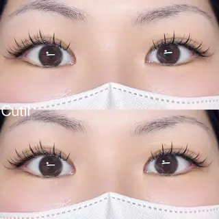 マツエク・マツパ Cutil . eyelash 🍊のマツエク・マツパデザイン