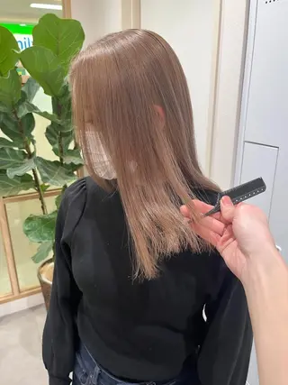 カラー 河原 楓樹のヘアスタイル