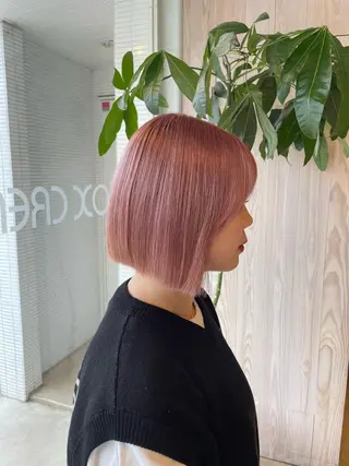 ミディアム カラー レイヤーカット/ マリアのヘアスタイル