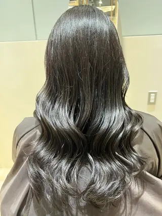 ロング カラー 🐶 Zina川崎 竹下  あい🐶のヘアスタイル